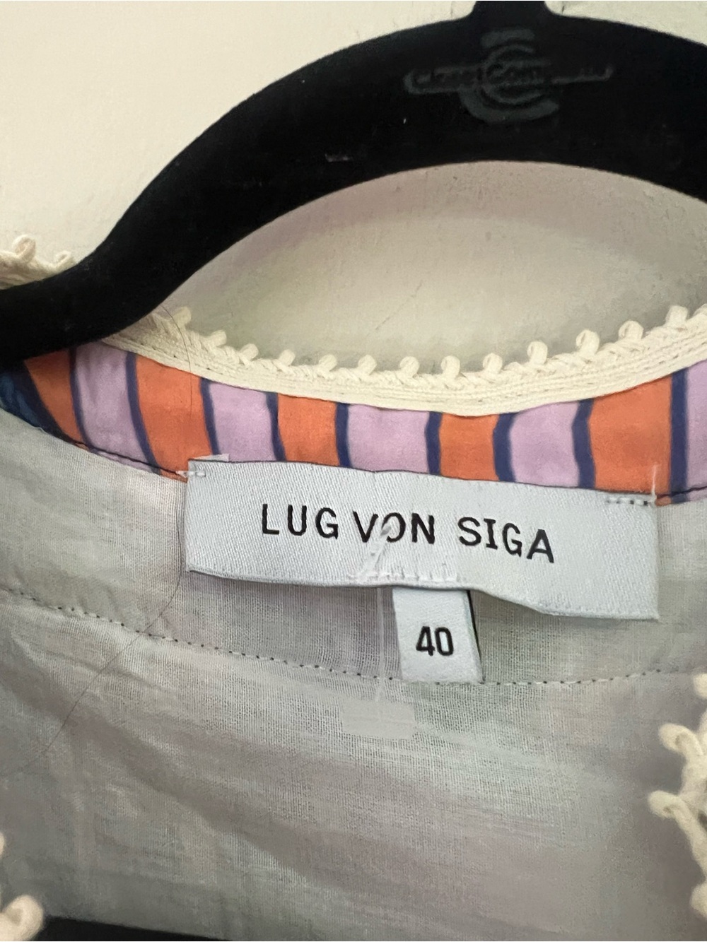 Lug Von Siga woman’s Lila black Multicolored maxi dress - Picture 10 of 16